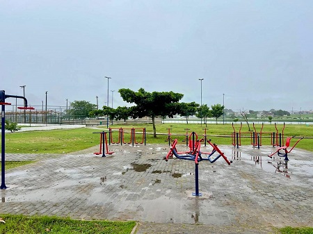 Oitava praça com equipamentos de lazer é entregue à comunidade da Lagoa Grande em Feira de Santana