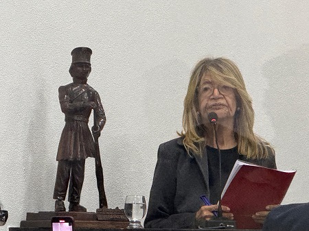 Graça Maria Matos Souza, integrante da Casa Hunter - Foto Anderson Dias Site Política In Rosa