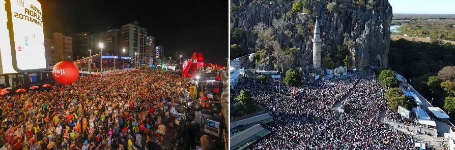 Carnaval de Salvador e Romaria de Bom Jesus da Lapa