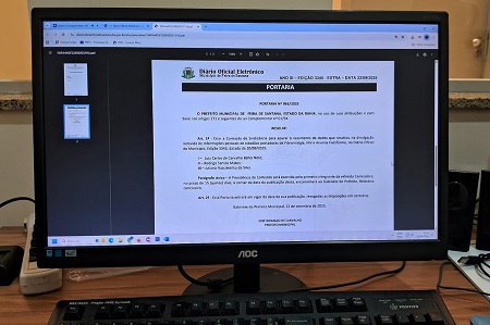 Portaria que cria Comissão de Sindicância para apurar vazamento de dados é publicada