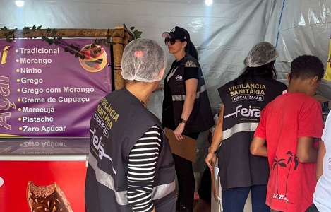 Vigilância Sanitária já realizou mais de 900 inspeções na Expofeira