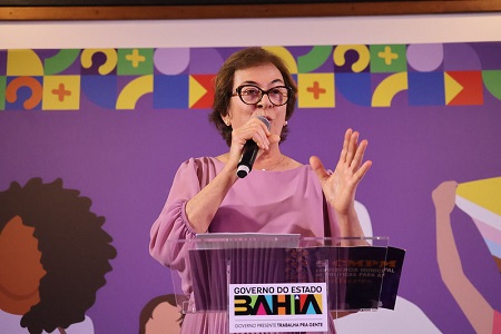 secretária de Políticas para as Mulheres do Estado da Bahia, Neusa Cadore