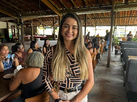 delegada Lorena Almeida foto Anderson Dias site politicainrosa