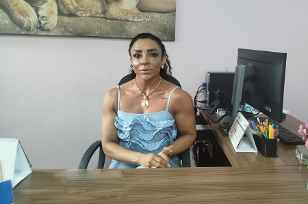 Luize Arapiraca, coordenadora do projeto.