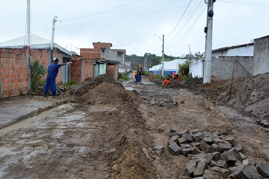 Rua do bairro Santo Antônio dos Prazeres