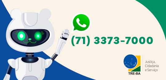 TRE-BA irá enviar mensagens pelo WhatsApp para eleitores que não coletaram a biometria