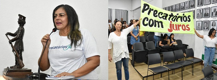 Professores aposentados reivindicam pagamento de precatórios “integral e com juros”